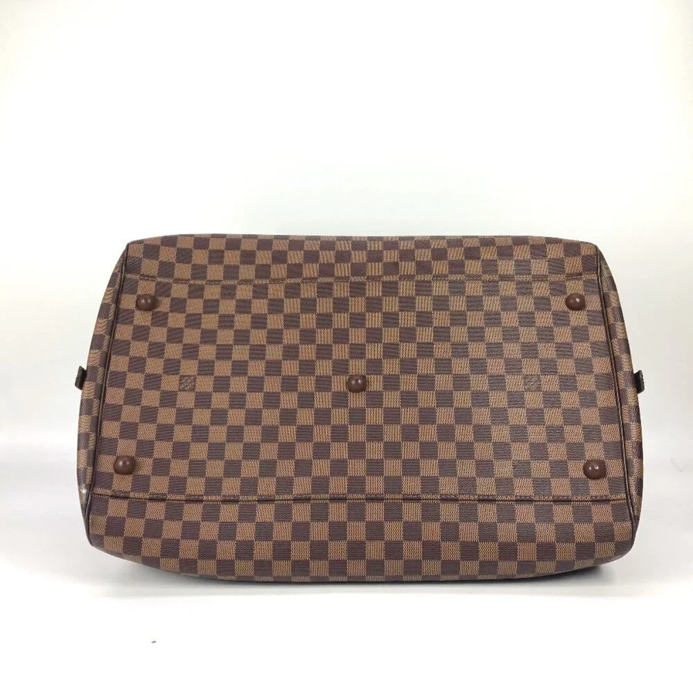 LOUIS VUITTON Brown Damier Canvas Boston Bag
